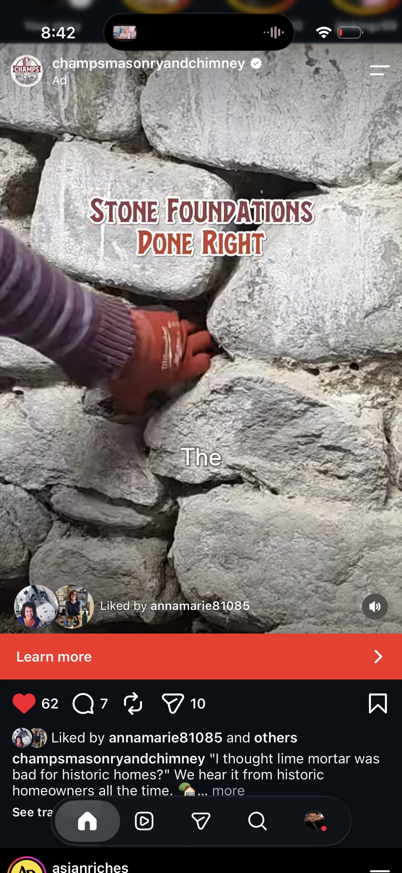 Instagram ad engagement
